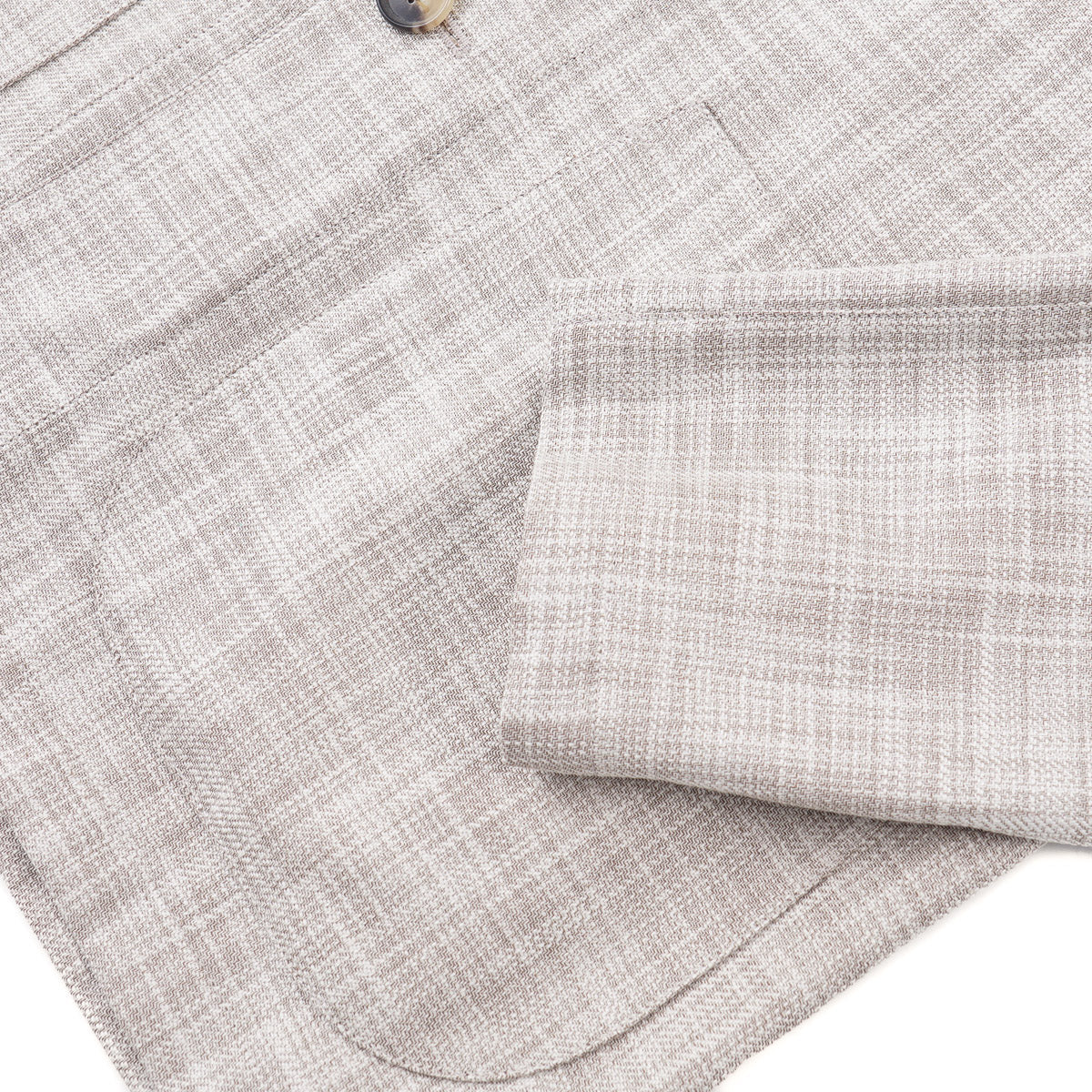 Isaia Wool-Cotton-Silk Light Jacket - Top Shelf Apparel