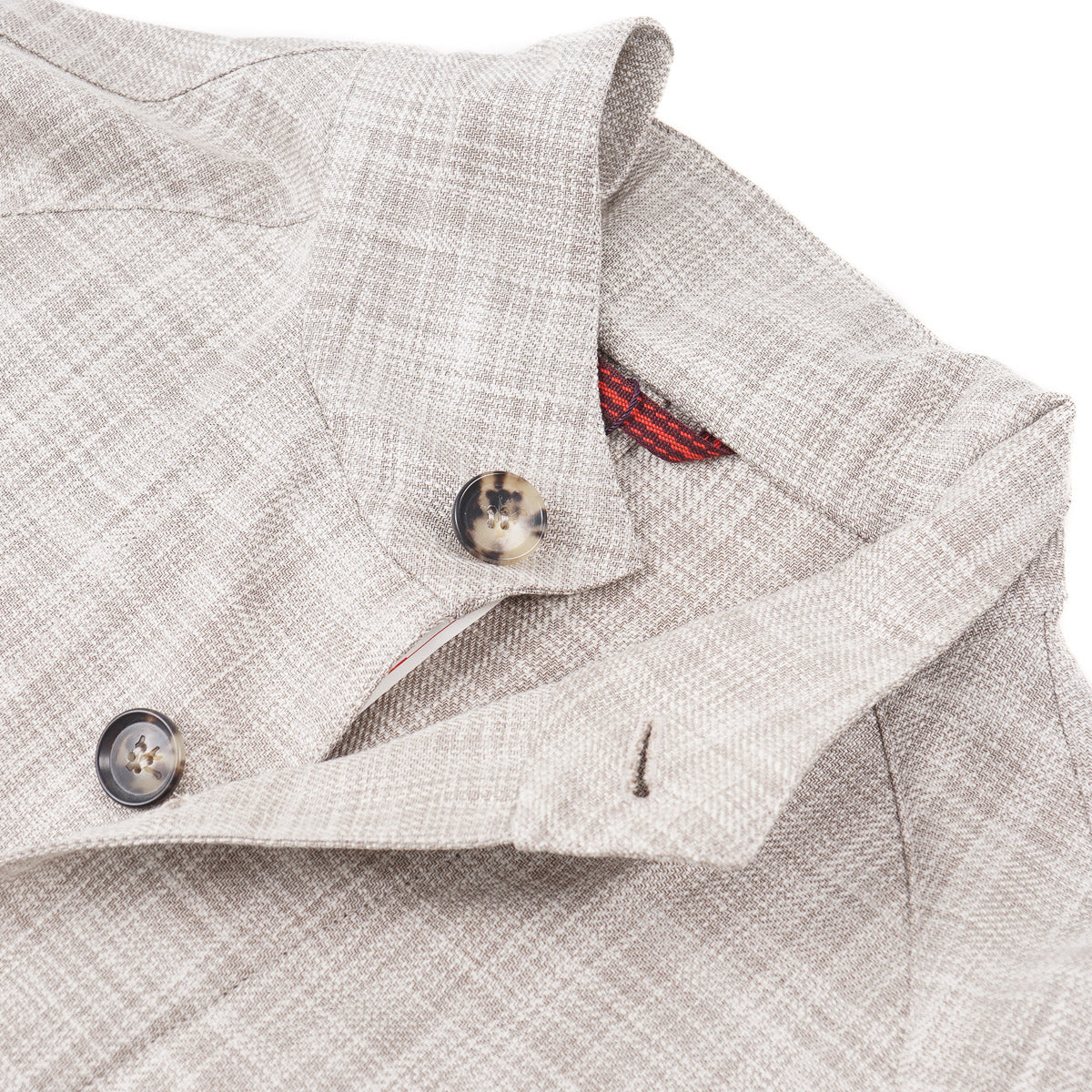 Isaia Wool-Cotton-Silk Light Jacket - Top Shelf Apparel