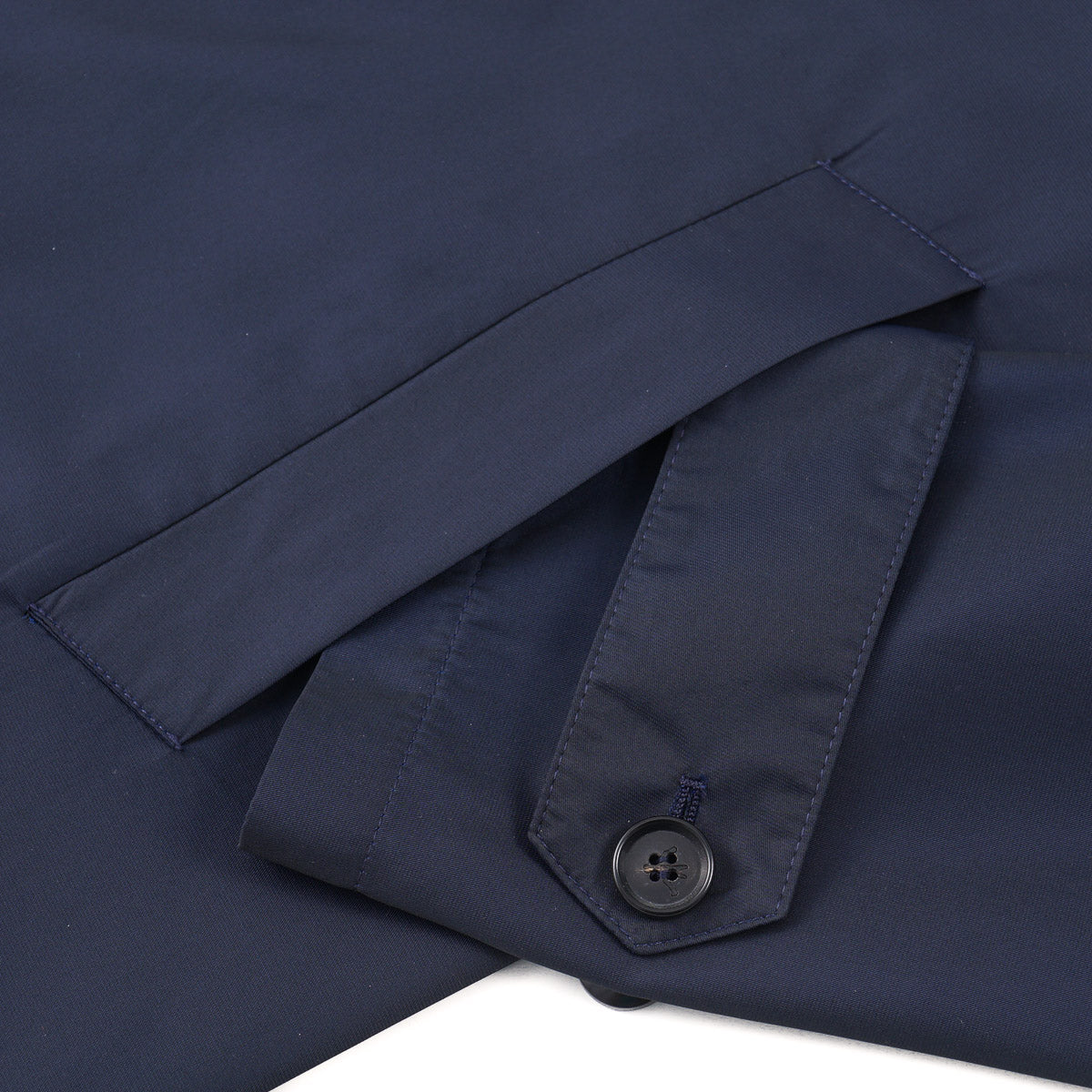 Isaia Light Aqua Fabric Overcoat - Top Shelf Apparel