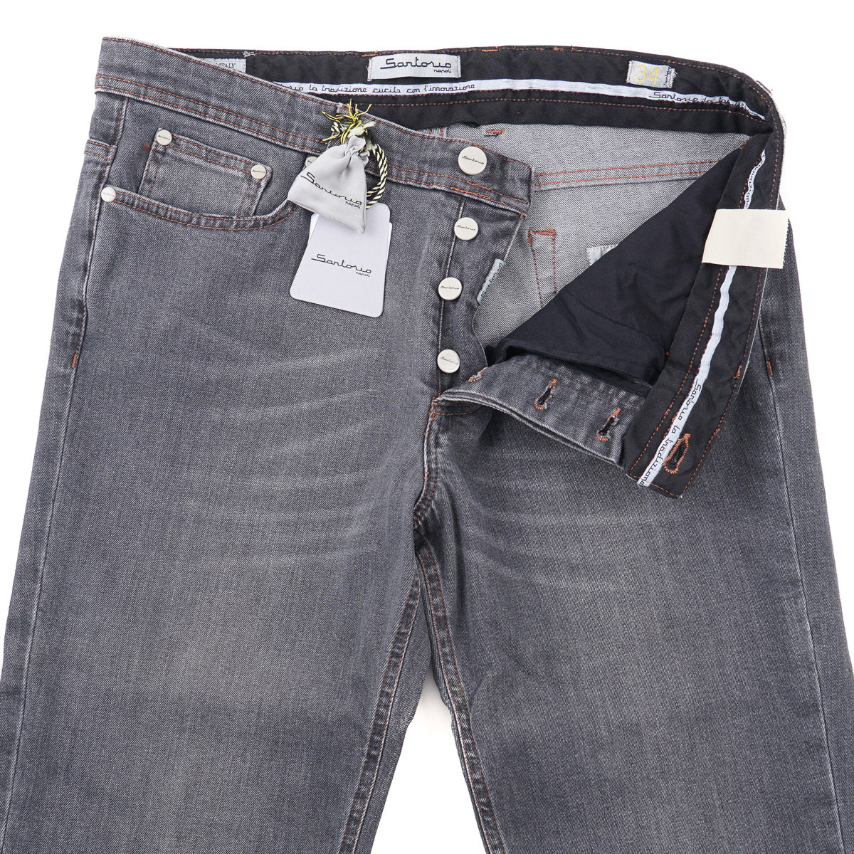 Sartorio Straight-Fit Denim Jeans - Top Shelf Apparel