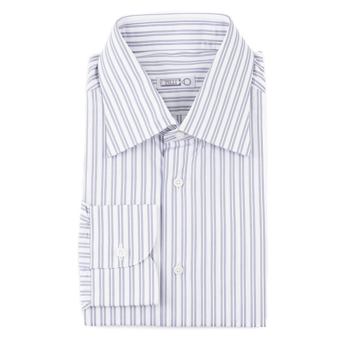 Zilli Regular-Fit Cotton Dress Shirt - Top Shelf Apparel