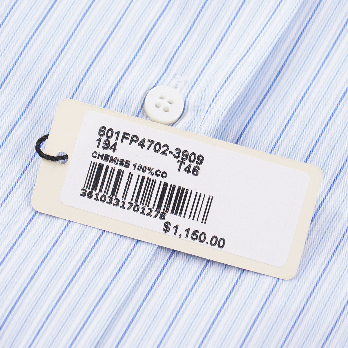 Zilli Tailored-Fit Cotton Dress Shirt - Top Shelf Apparel