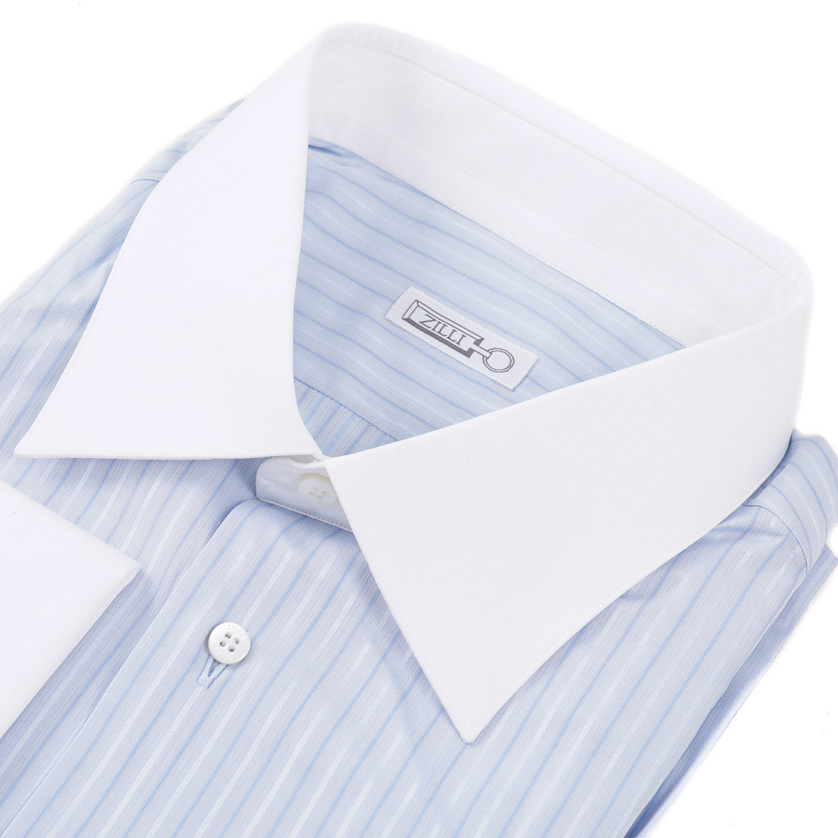 Zilli Regular-Fit 200s Cotton Dress Shirt - Top Shelf Apparel