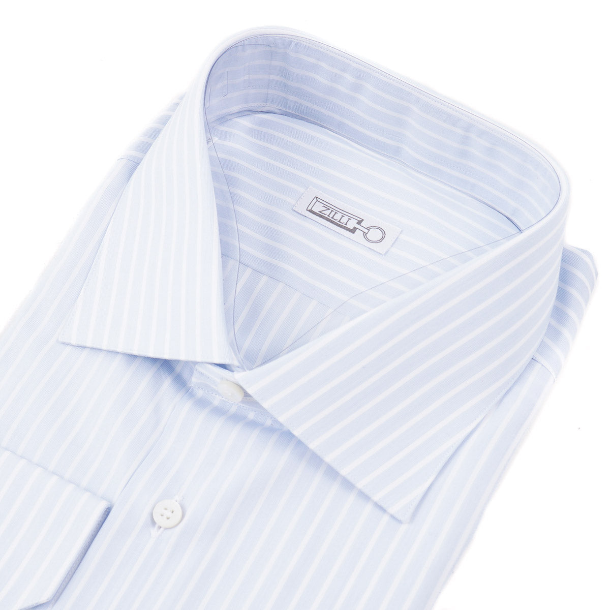 Zilli Tailored-Fit Cotton Dress Shirt - Top Shelf Apparel