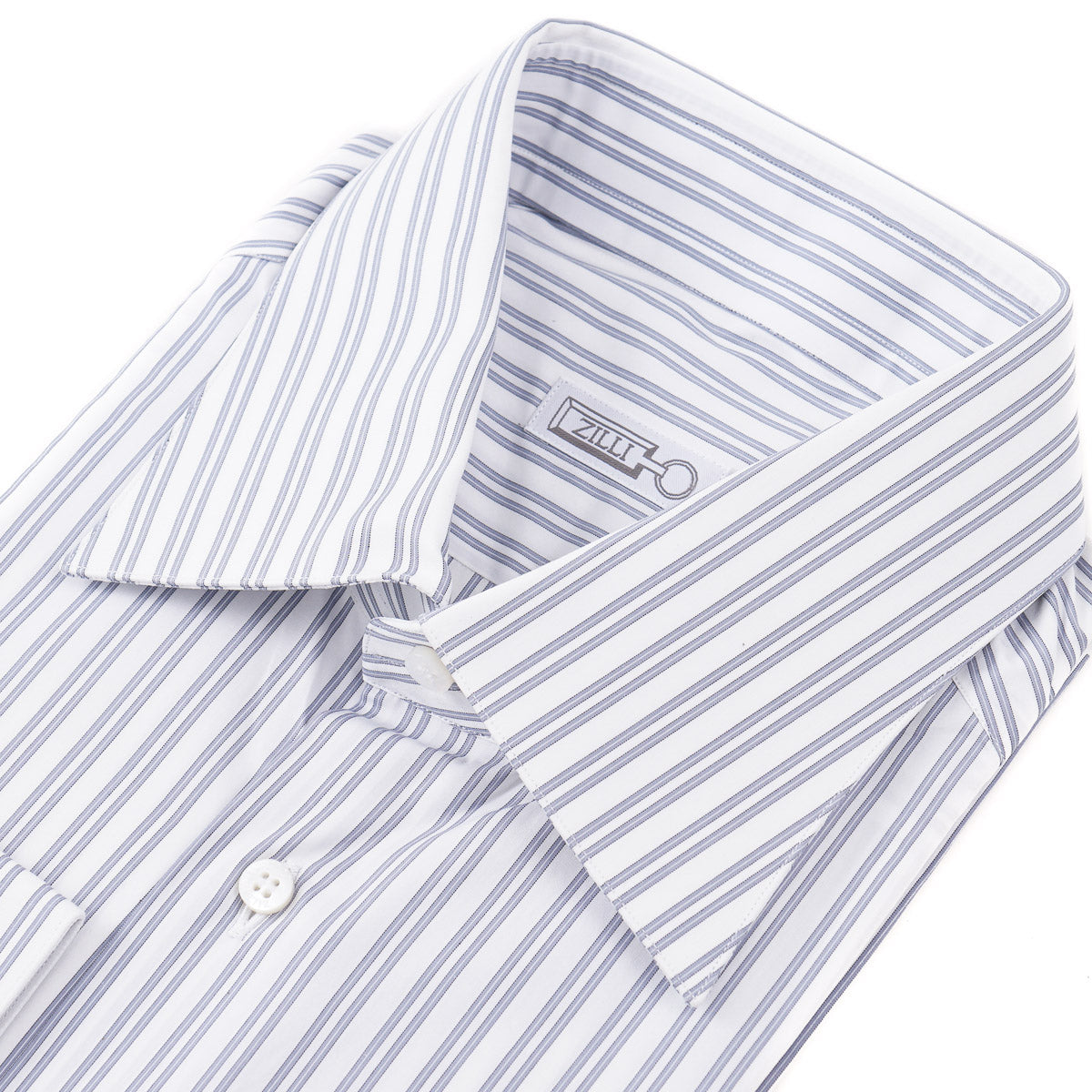 Zilli Regular-Fit Cotton Dress Shirt - Top Shelf Apparel