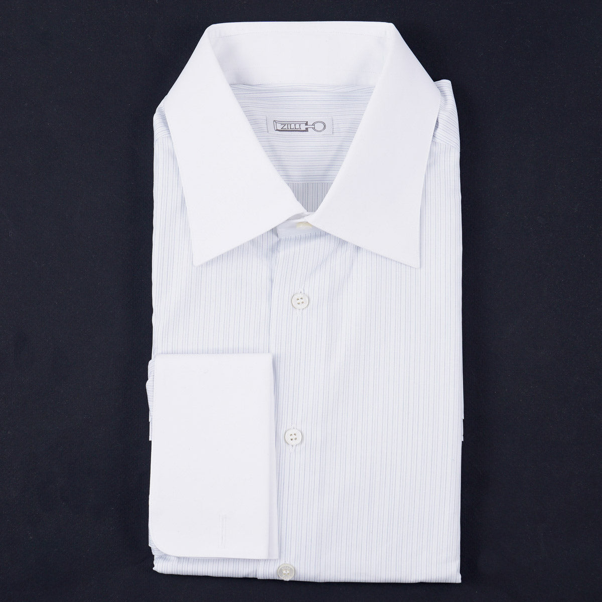 Zilli Regular-Fit Cotton Dress Shirt - Top Shelf Apparel
