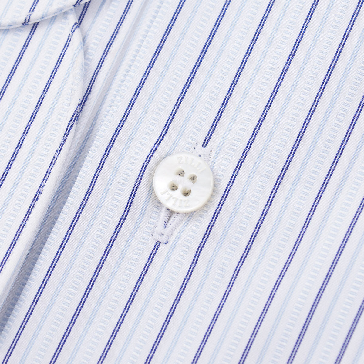 Zilli Tailored-Fit Cotton Dress Shirt - Top Shelf Apparel
