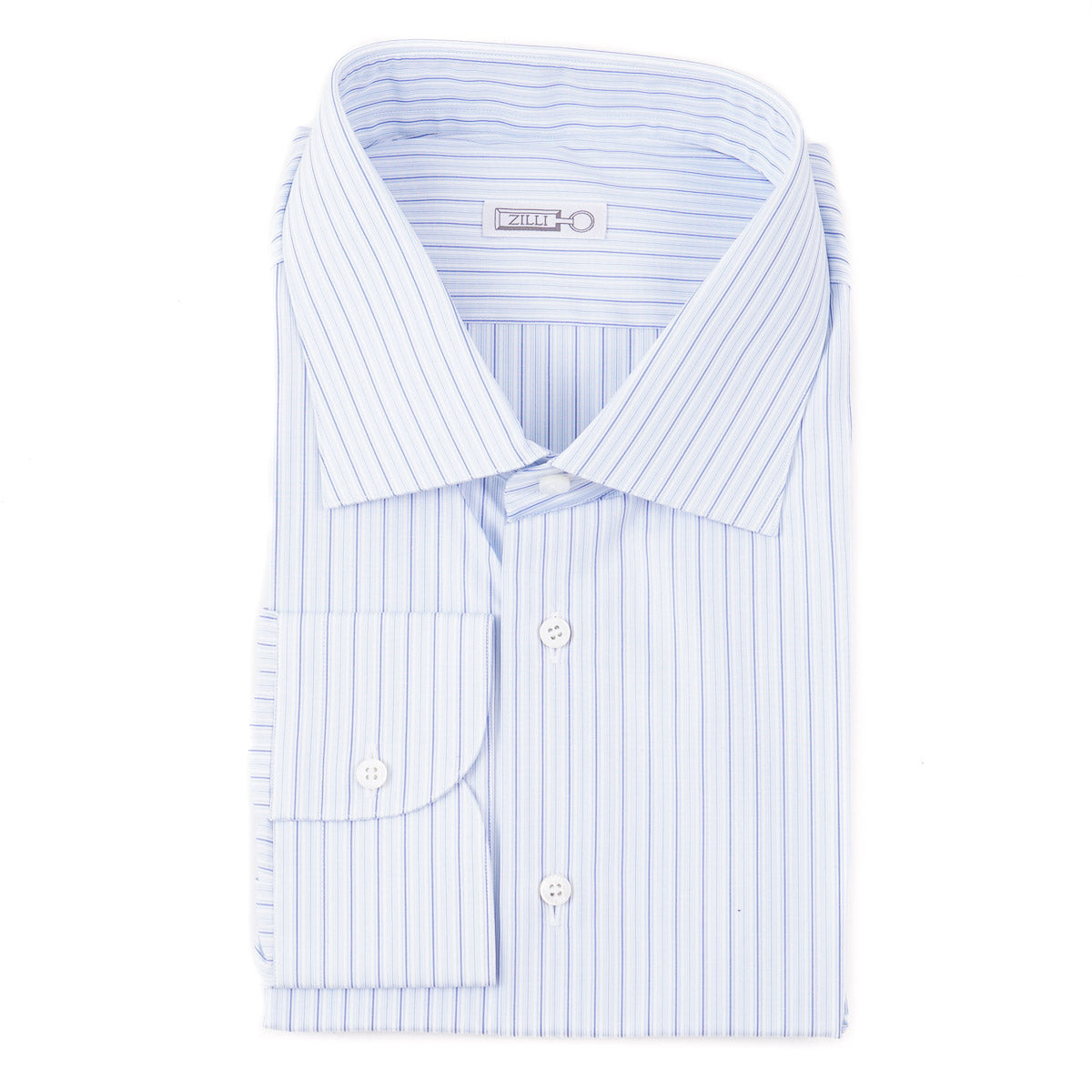 Zilli Tailored-Fit Cotton Dress Shirt - Top Shelf Apparel