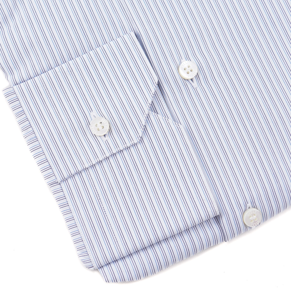 Zilli Tailored-Fit Cotton Dress Shirt - Top Shelf Apparel