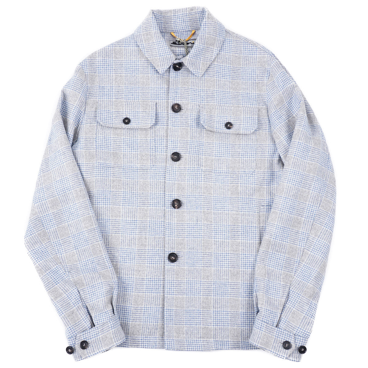 Sartorio Soft Wool-Blend Shirt-Jacket - Top Shelf Apparel