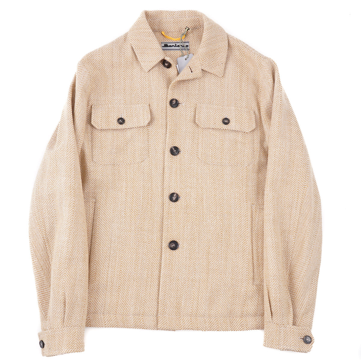 Sartorio Soft Wool-Blend Shirt-Jacket - Top Shelf Apparel