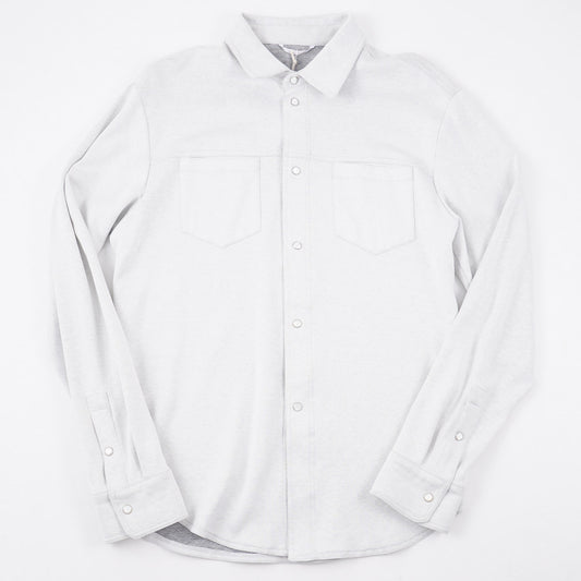 Marco Pescarolo Jersey Cotton-Silk Overshirt - Top Shelf Apparel