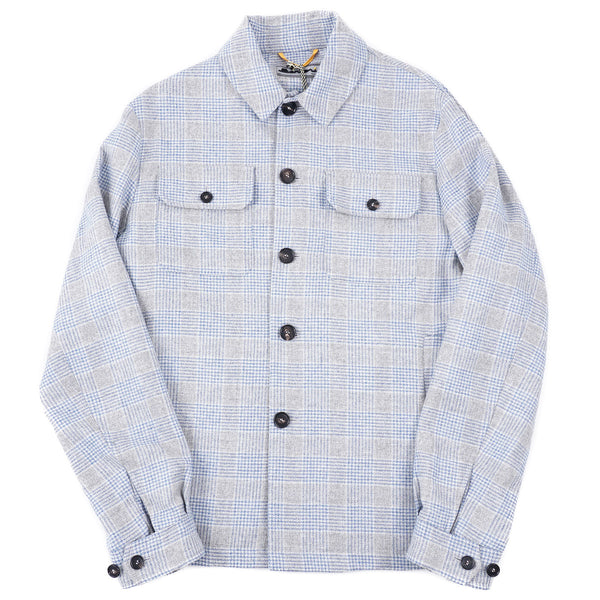 Tirolo Wool Crepe Shirt Jacket