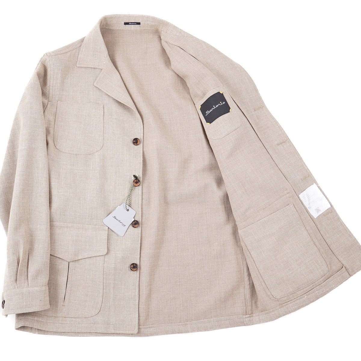 Sartorio Lightweight Wool-Blend Field Jacket - Top Shelf Apparel