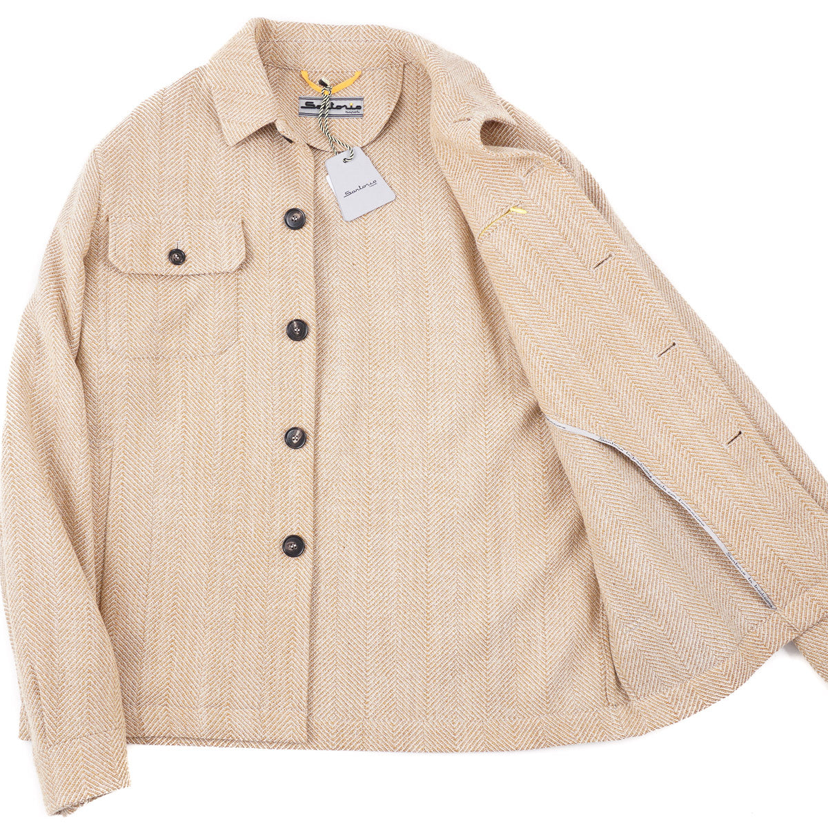 Sartorio Soft Wool-Blend Shirt-Jacket - Top Shelf Apparel