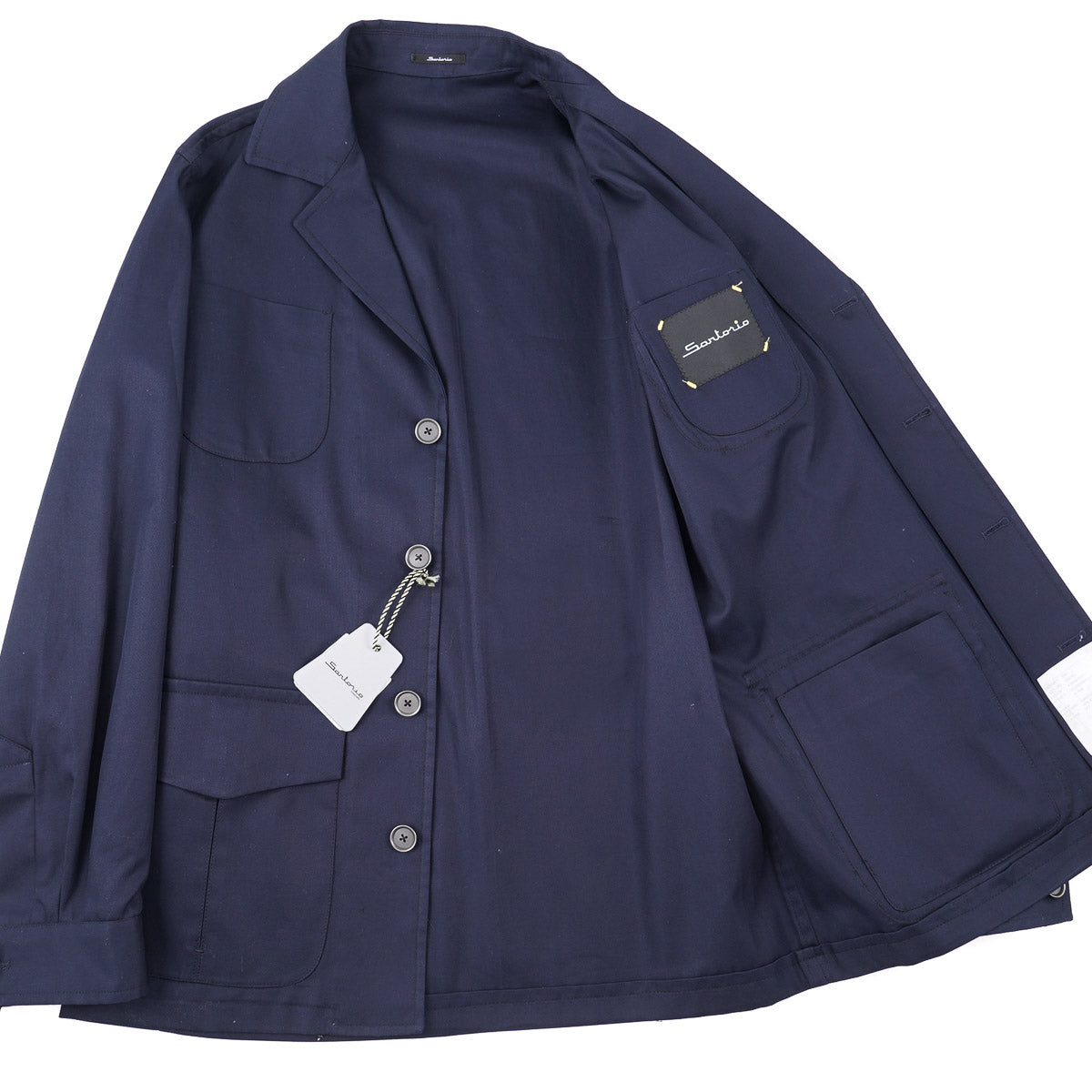 Sartorio Extrafine Cotton Field Jacket - Top Shelf Apparel