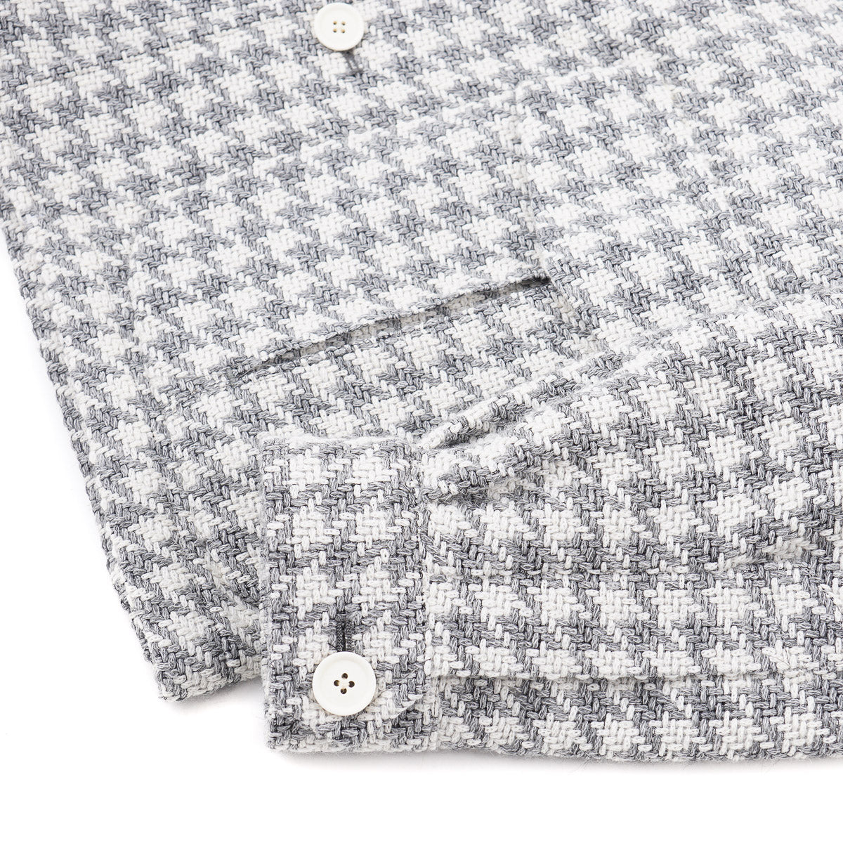 Sartorio Houndstooth Alpaca Field Jacket - Top Shelf Apparel