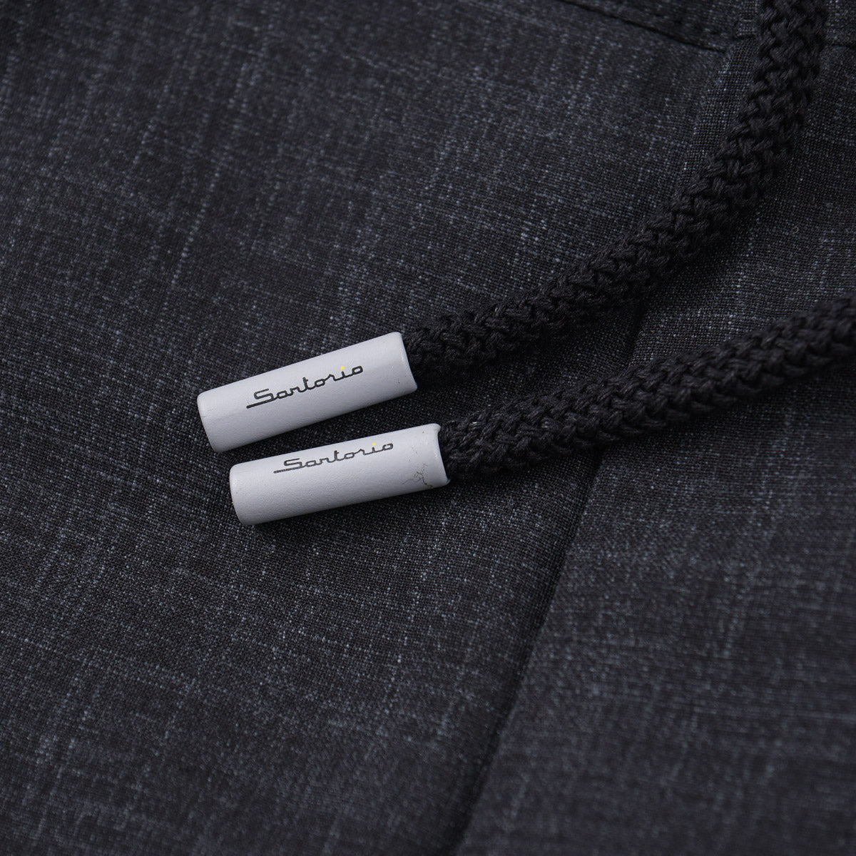 Sartorio Wool-Silk-Linen Drawstring Pants - Top Shelf Apparel