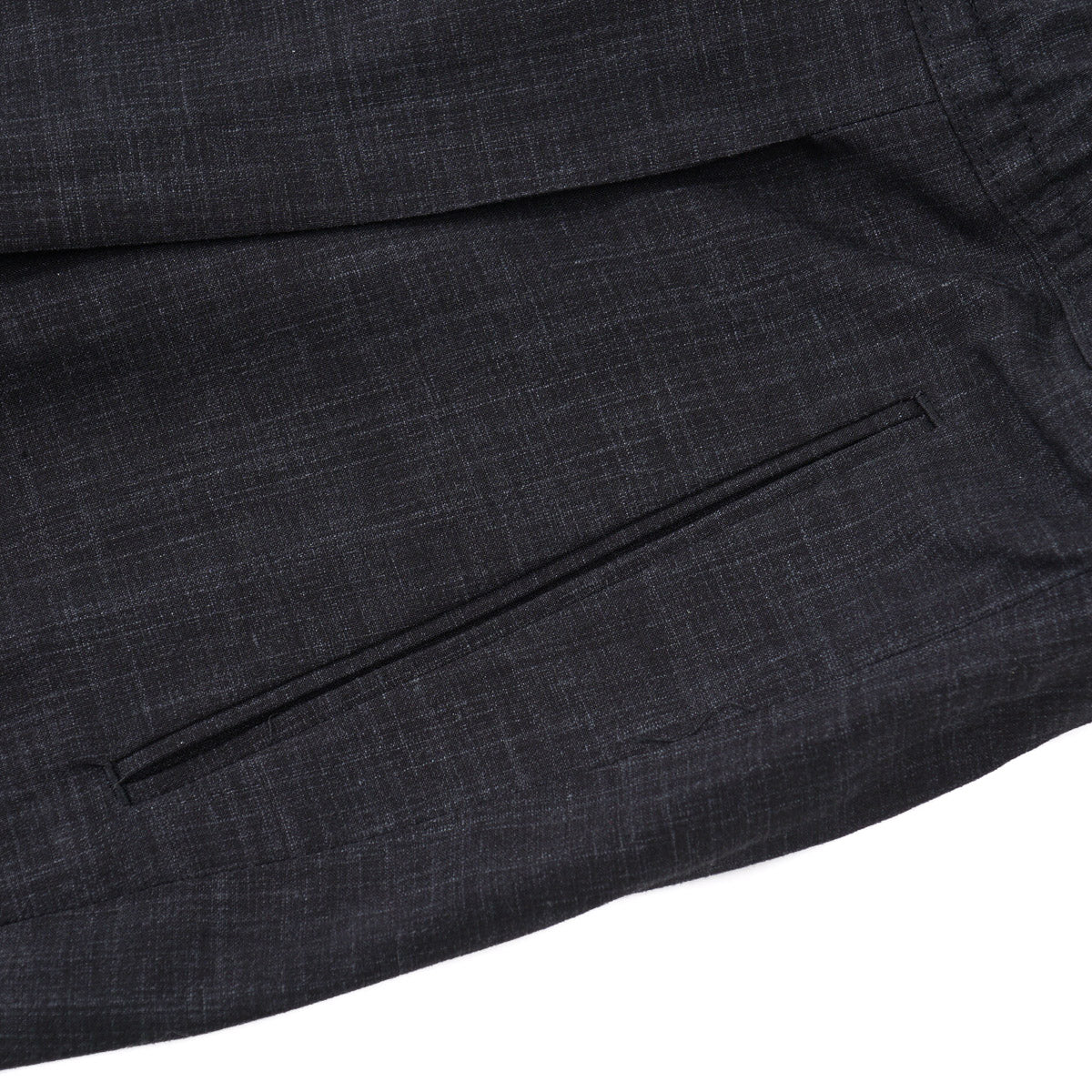 Sartorio Wool-Silk-Linen Drawstring Pants - Top Shelf Apparel
