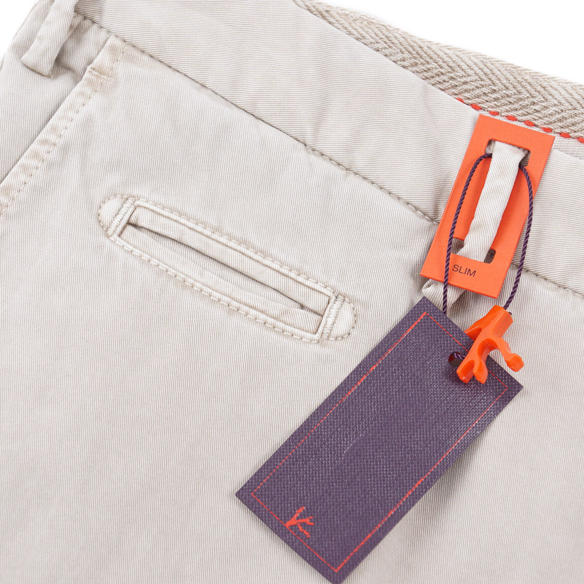 Isaia Slim-Fit Twill Cotton Chinos - Top Shelf Apparel