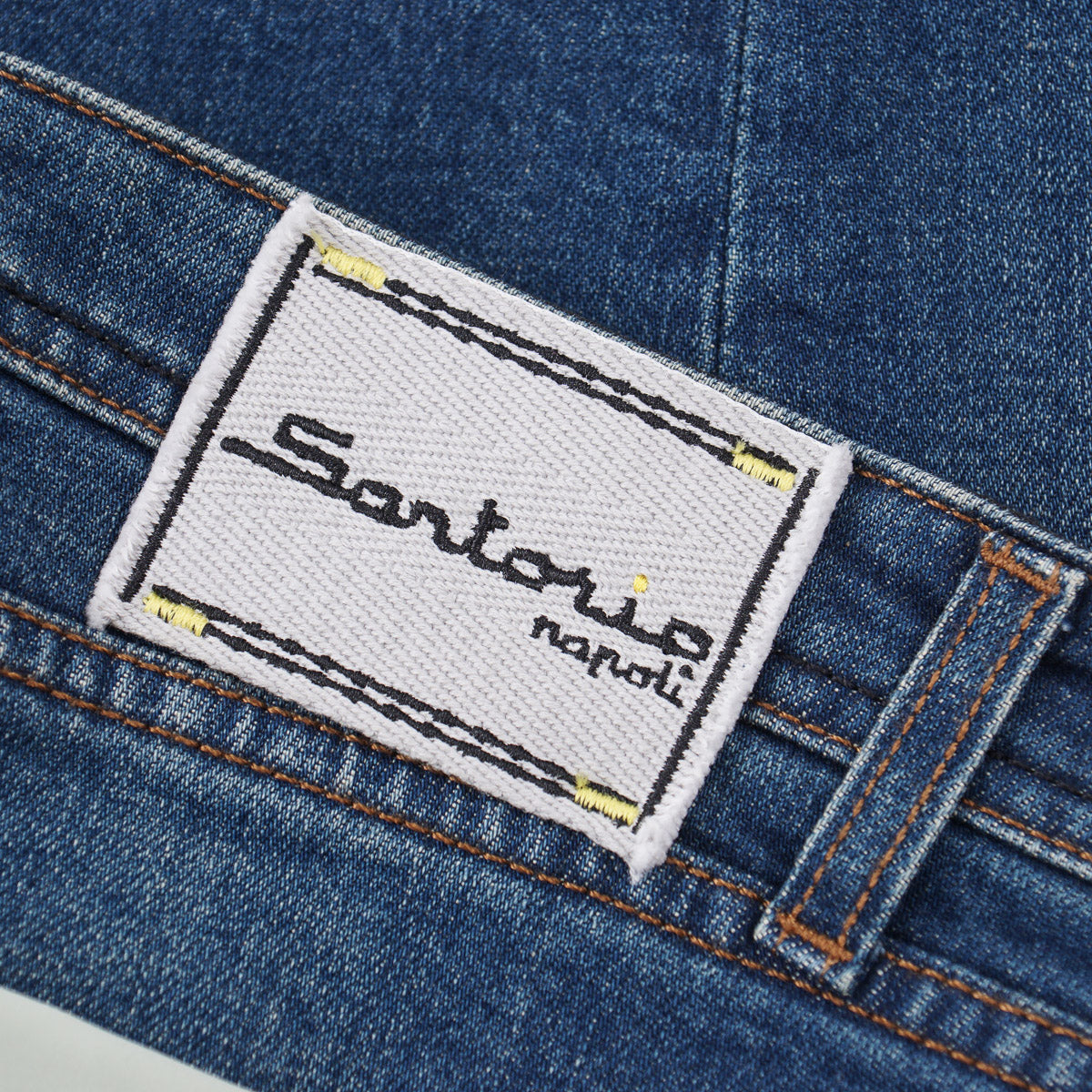 Sartorio Straight-Fit Denim Jeans - Top Shelf Apparel