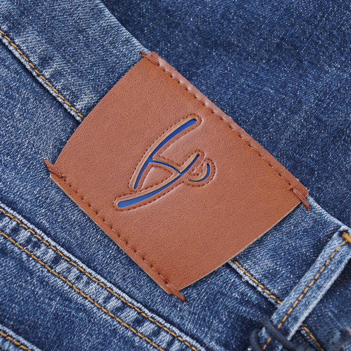 Handpicked 'Ravello' Slim-Fit Denim Jeans - Top Shelf Apparel
