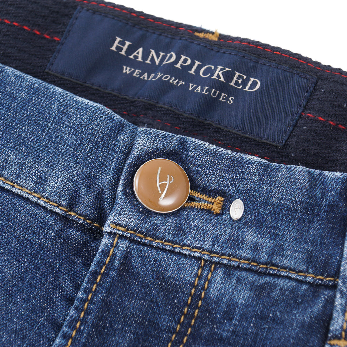 Handpicked 'Ravello' Slim-Fit Denim Jeans - Top Shelf Apparel