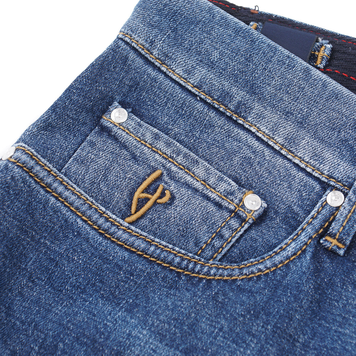 Handpicked 'Ravello' Slim-Fit Denim Jeans - Top Shelf Apparel