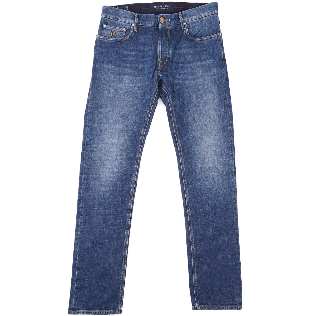 Handpicked 'Ravello' Slim-Fit Denim Jeans - Top Shelf Apparel