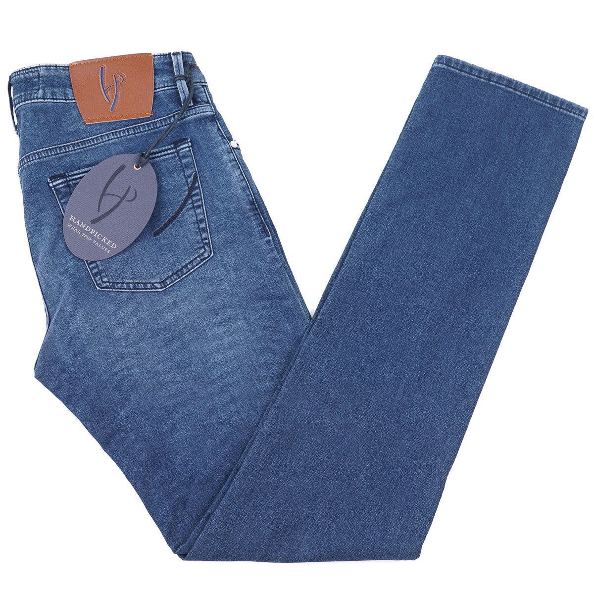 Handpicked 'Ravello' Slim-Fit Denim Jeans - Top Shelf Apparel