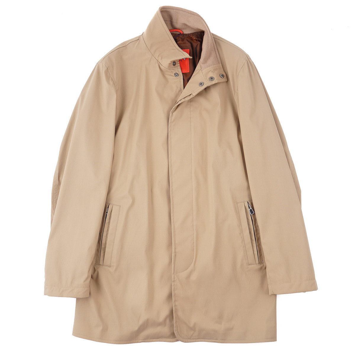 Isaia Mid-Weight Tech Wool Coat - Top Shelf Apparel