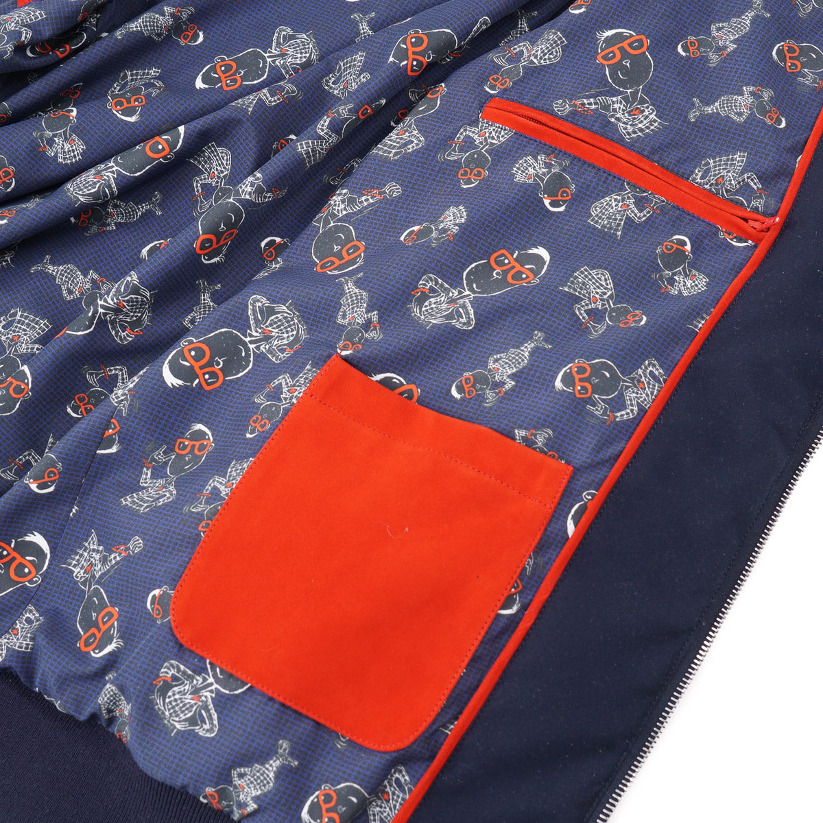 Isaia Aqua Fabric Hooded Jacket - Top Shelf Apparel