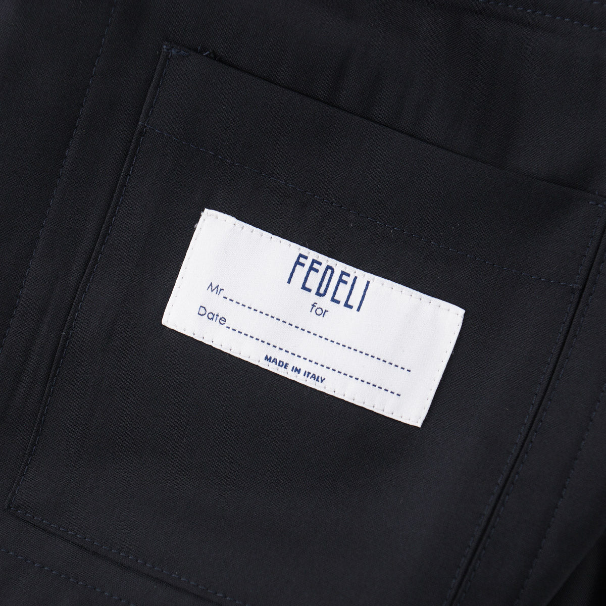 Fedeli Lightweight Wool Overshirt Jacket - Top Shelf Apparel