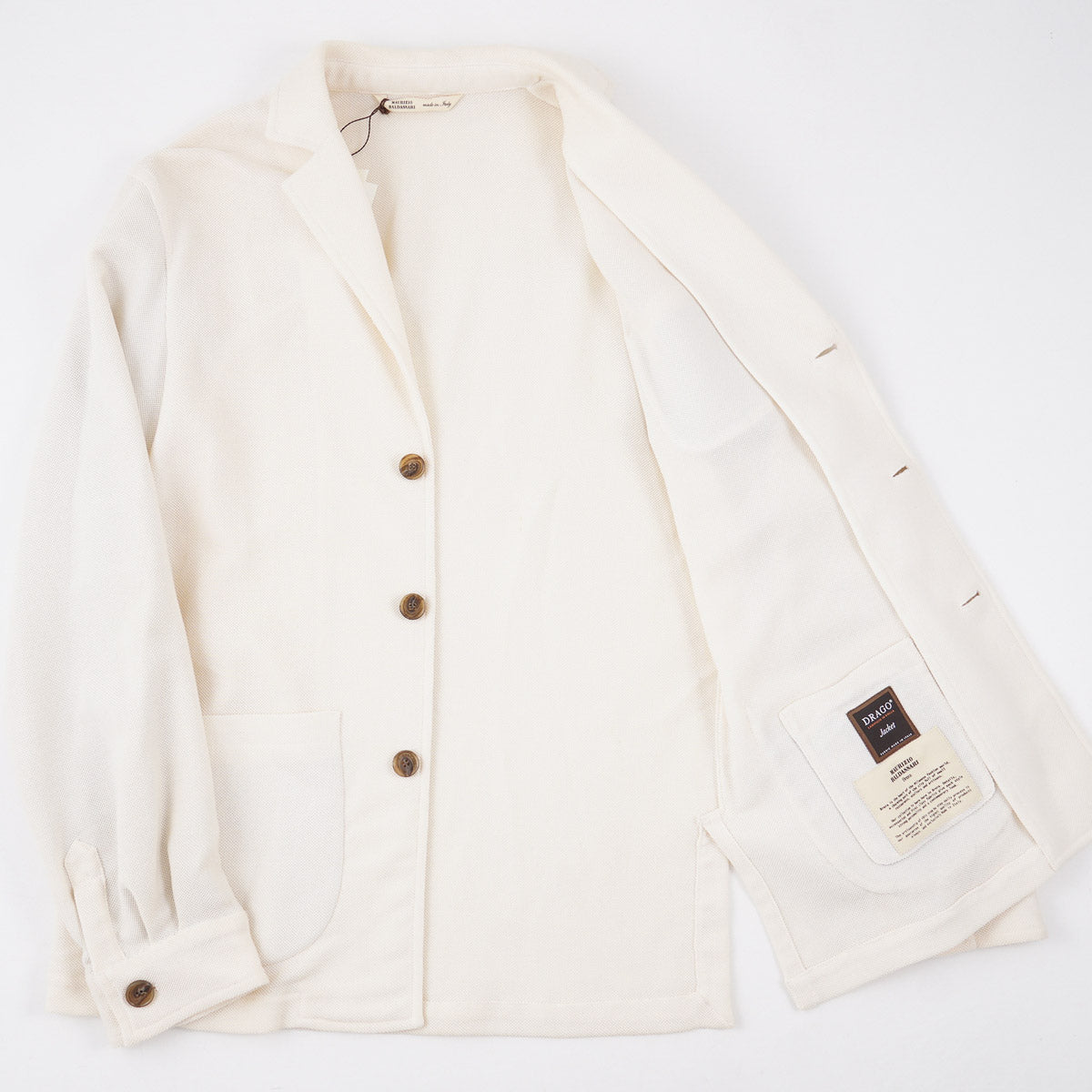 Maurizio Baldassari Knit Cotton-Cashmere Shacket - Top Shelf Apparel