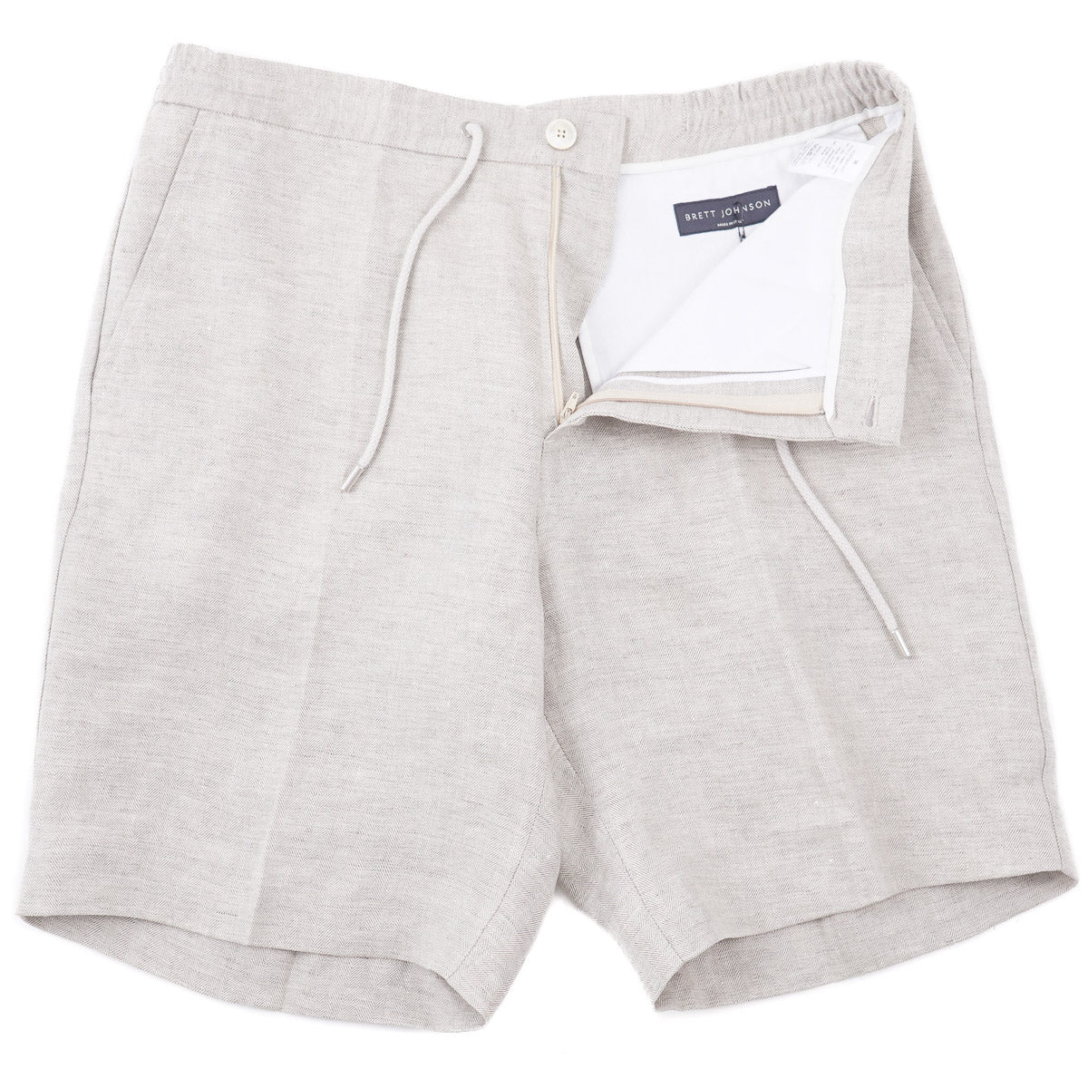 Brett Johnson Linen Drawstring Shorts - Top Shelf Apparel