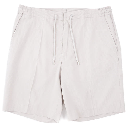 Brett Johnson Silk Drawstring Shorts