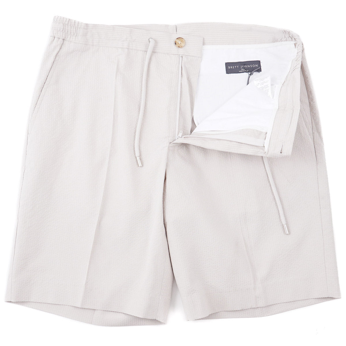 Brett Johnson Silk Drawstring Shorts - Top Shelf Apparel