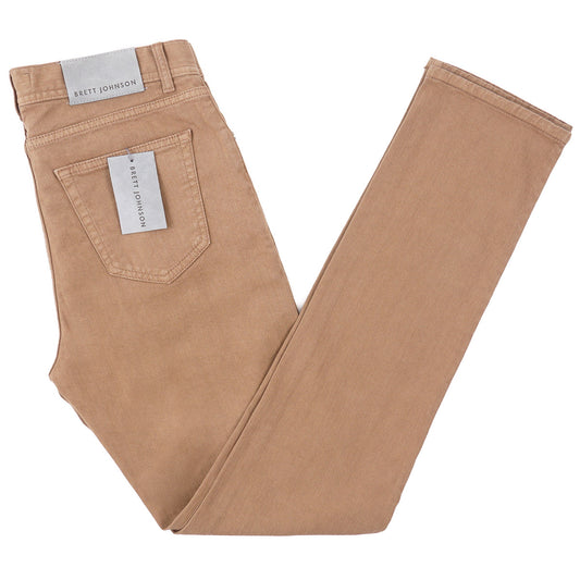 Brett Johnson Trim Straight Denim Jeans