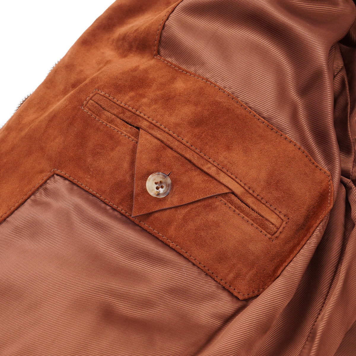 Brett Johnson Quilted Suede Bomber Jacket - Top Shelf Apparel