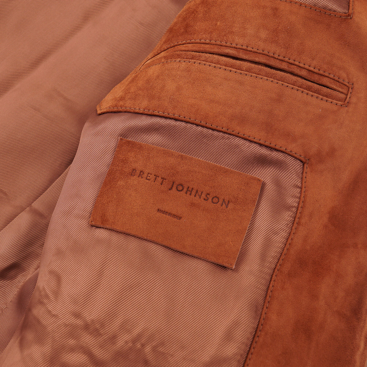 Brett Johnson Quilted Suede Bomber Jacket - Top Shelf Apparel