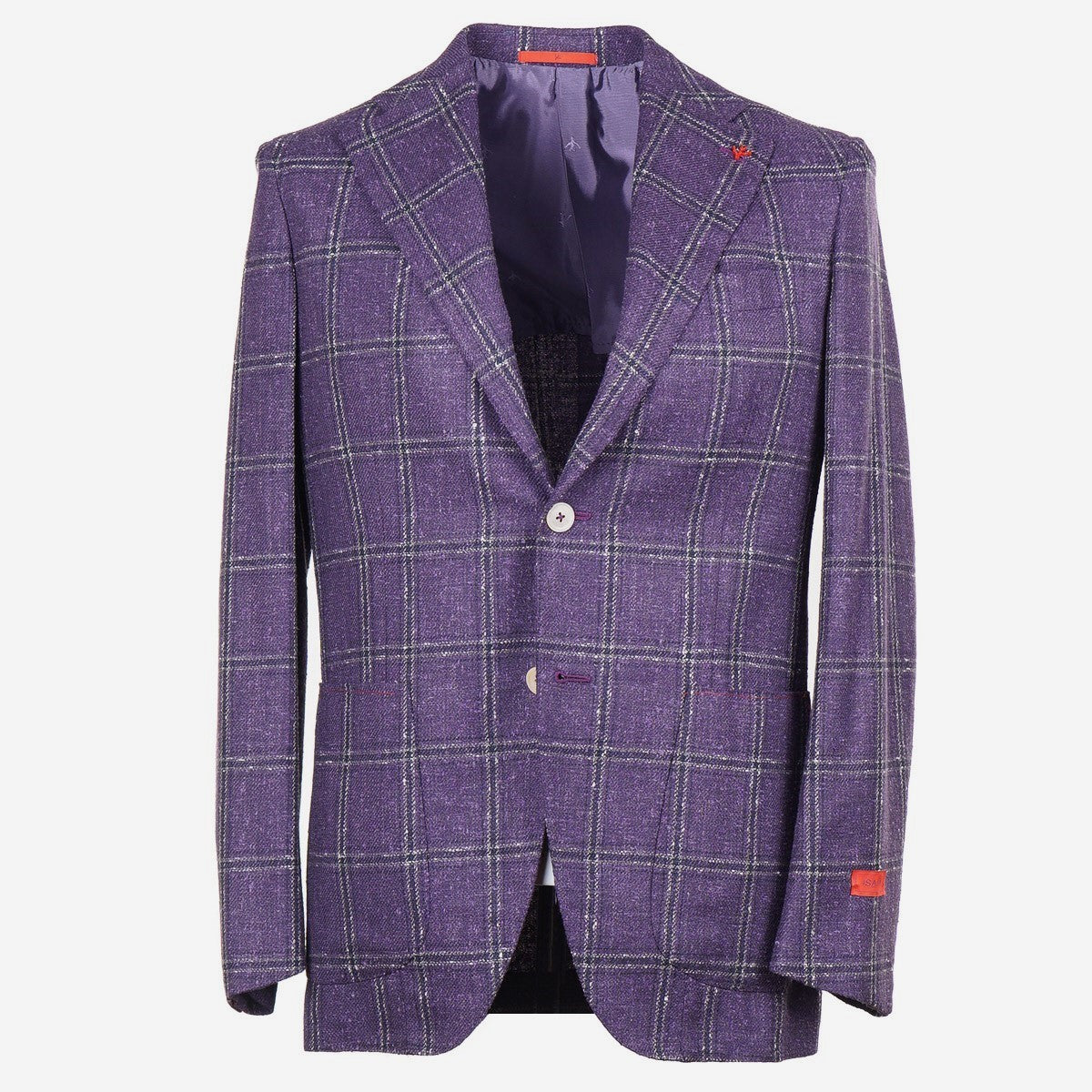 Isaia Woven Wool-Silk-Linen Sport Coat - Top Shelf Apparel