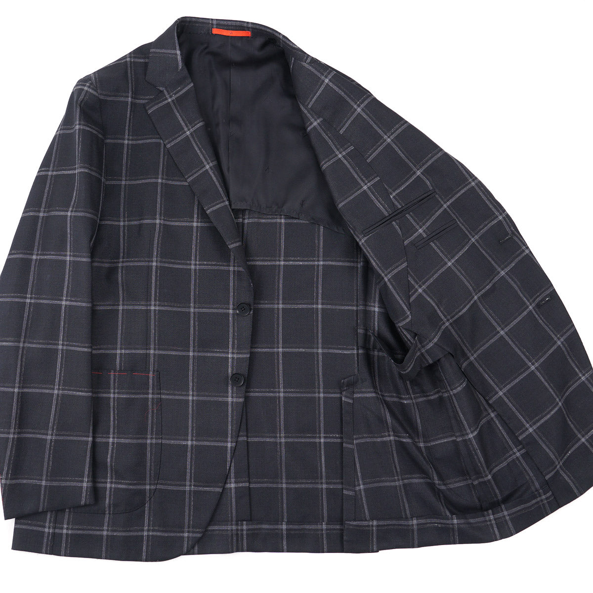 Isaia Slim Wool-Silk-Linen Sport Coat - Top Shelf Apparel