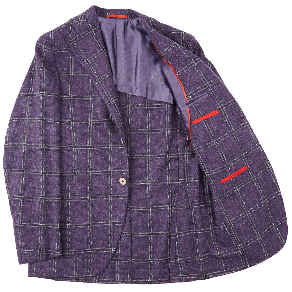 Isaia Woven Wool-Silk-Linen Sport Coat - Top Shelf Apparel
