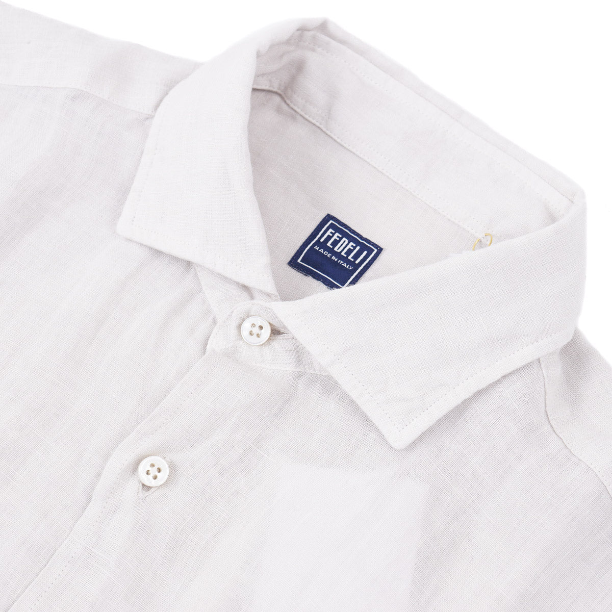 Fedeli Slim-Fit Pure Linen Shirt - Top Shelf Apparel