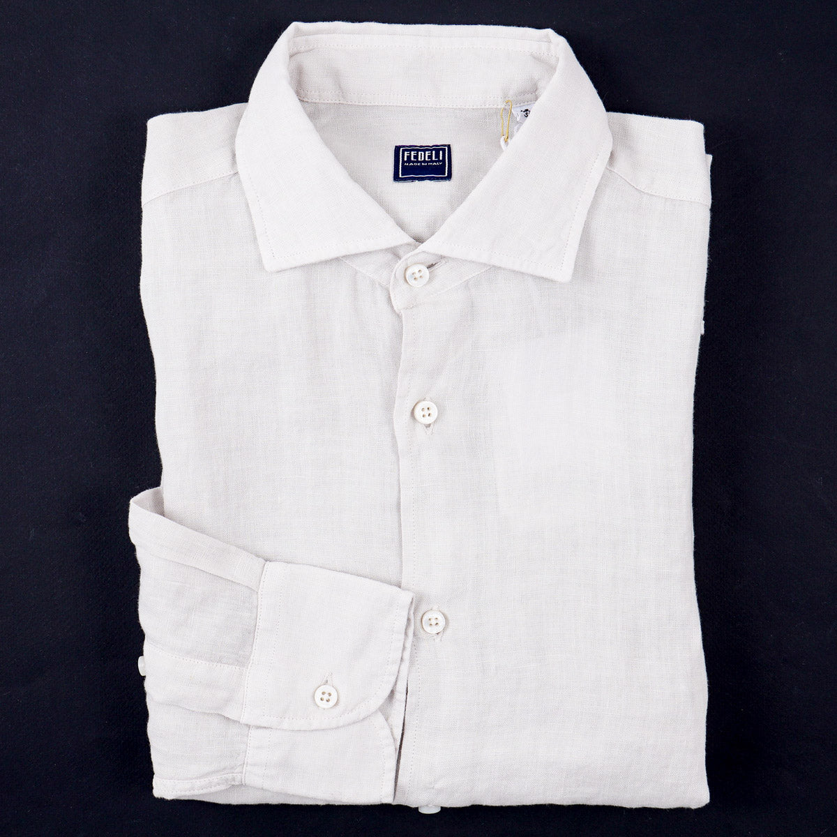 Fedeli Slim-Fit Pure Linen Shirt - Top Shelf Apparel