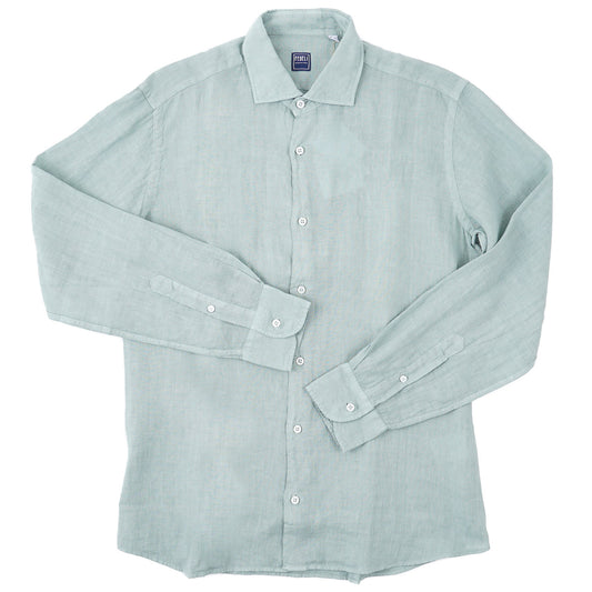 Fedeli Slim-Fit Pure Linen Shirt - Top Shelf Apparel