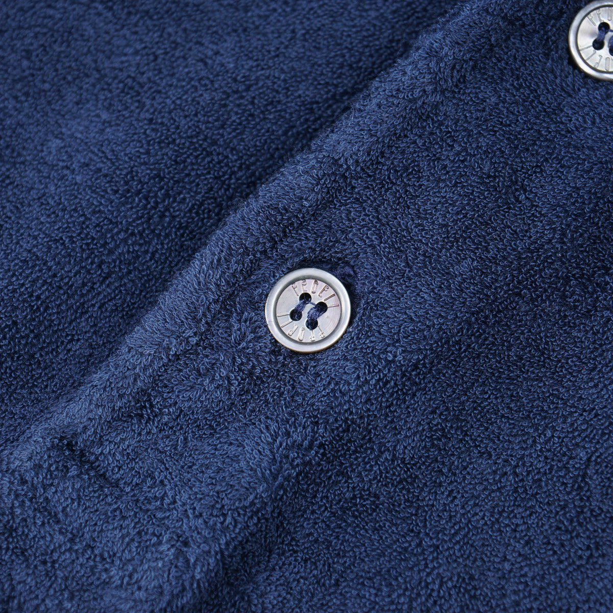 Fedeli Terry Cotton Polo Shirt - Top Shelf Apparel