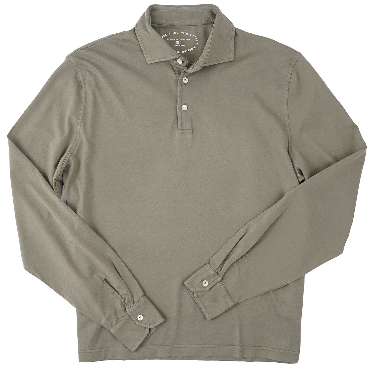 Fedeli 'Zero' Light Cotton Polo Shirt - Top Shelf Apparel