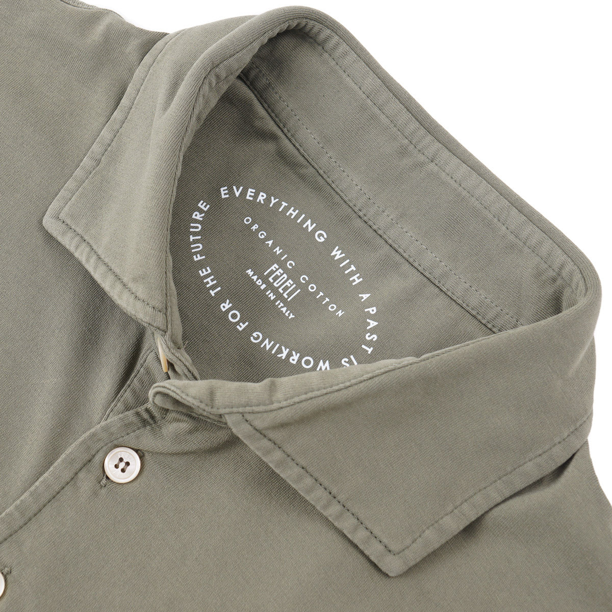 Fedeli 'Zero' Light Cotton Polo Shirt - Top Shelf Apparel