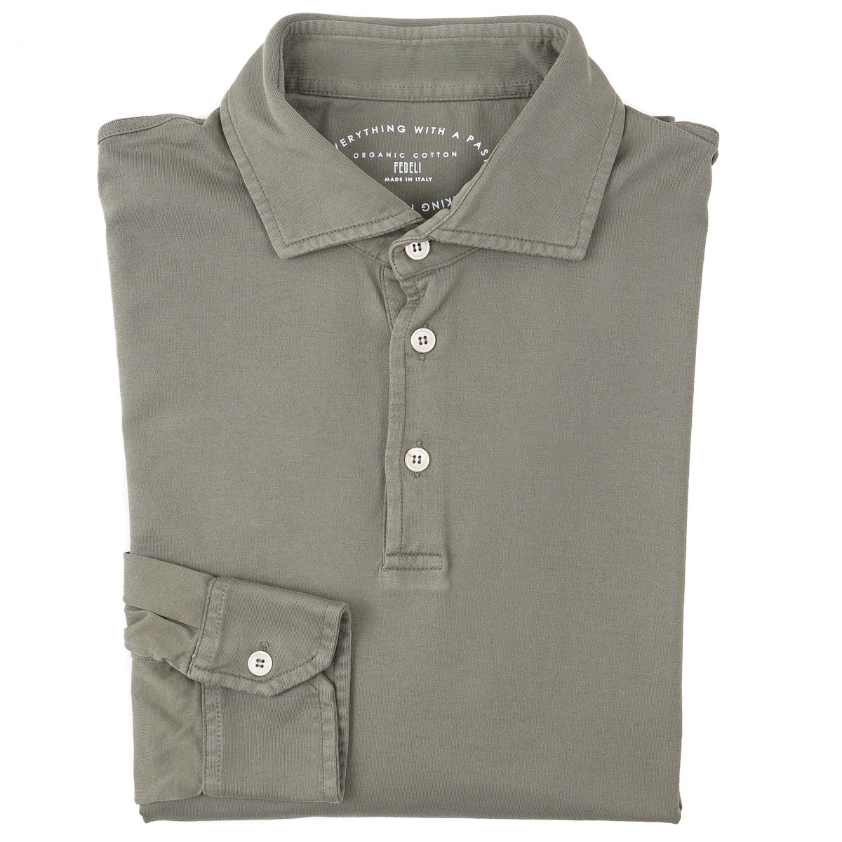 Fedeli 'Zero' Light Cotton Polo Shirt - Top Shelf Apparel